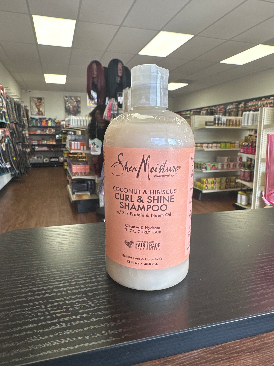 Shea moisturizer curl and shine shampoo 13 FL OZ