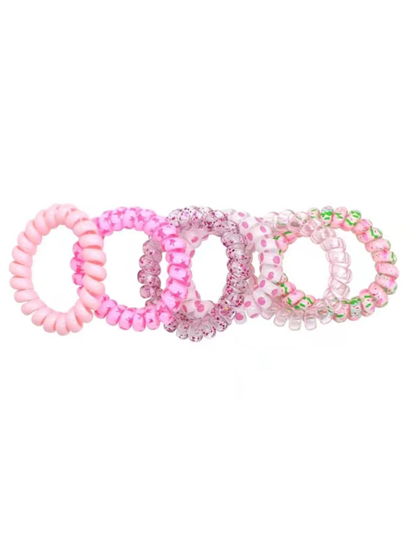 Telephone Wire Hair Scrunchies/Bracelet