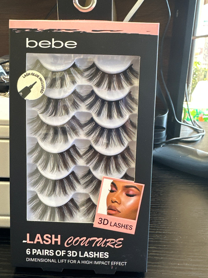 Bebe 6 Pair of 3D Eye lashes