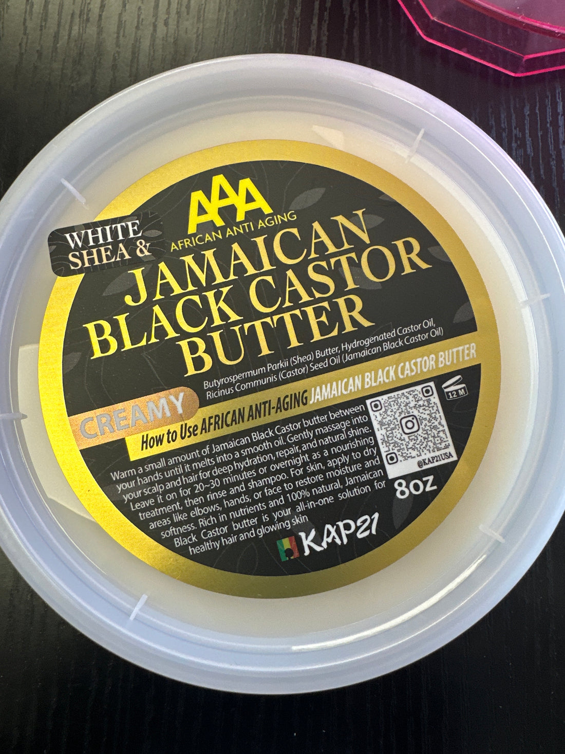 AAA PEPPERMINT, SHEA BUTTER, WHITE CREAMY