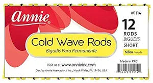 Annie Cold Wave Rod #1110 White Short
