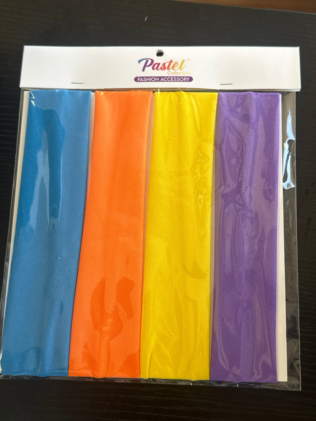 Pastel Collection Hair Band (Small set of 4). Variety