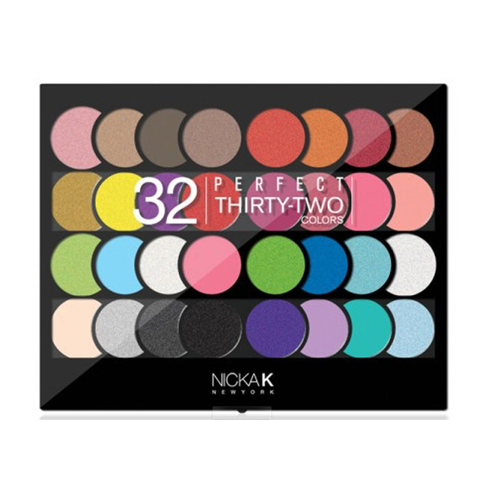 NICKA K EYESHADOW PERFECT 32 COLOR