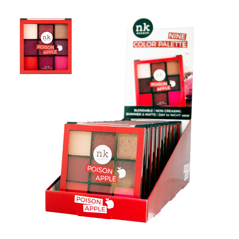 NICKA K 9 COLOR PALETTE POISON APPLE