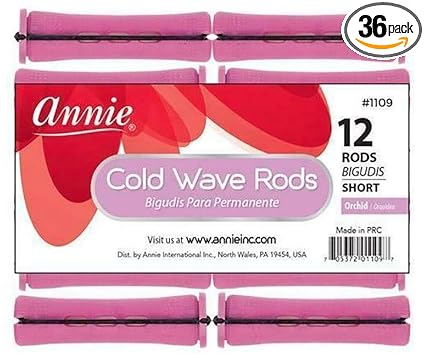 Annie Cold Wave Rod #1109 Purple