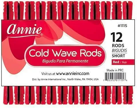 Annie Cold Wave Rod #1115 Red