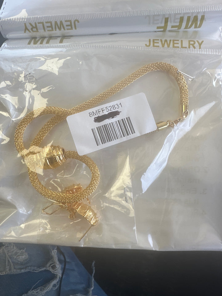 MFF Jewellery Set Earring and Necklace