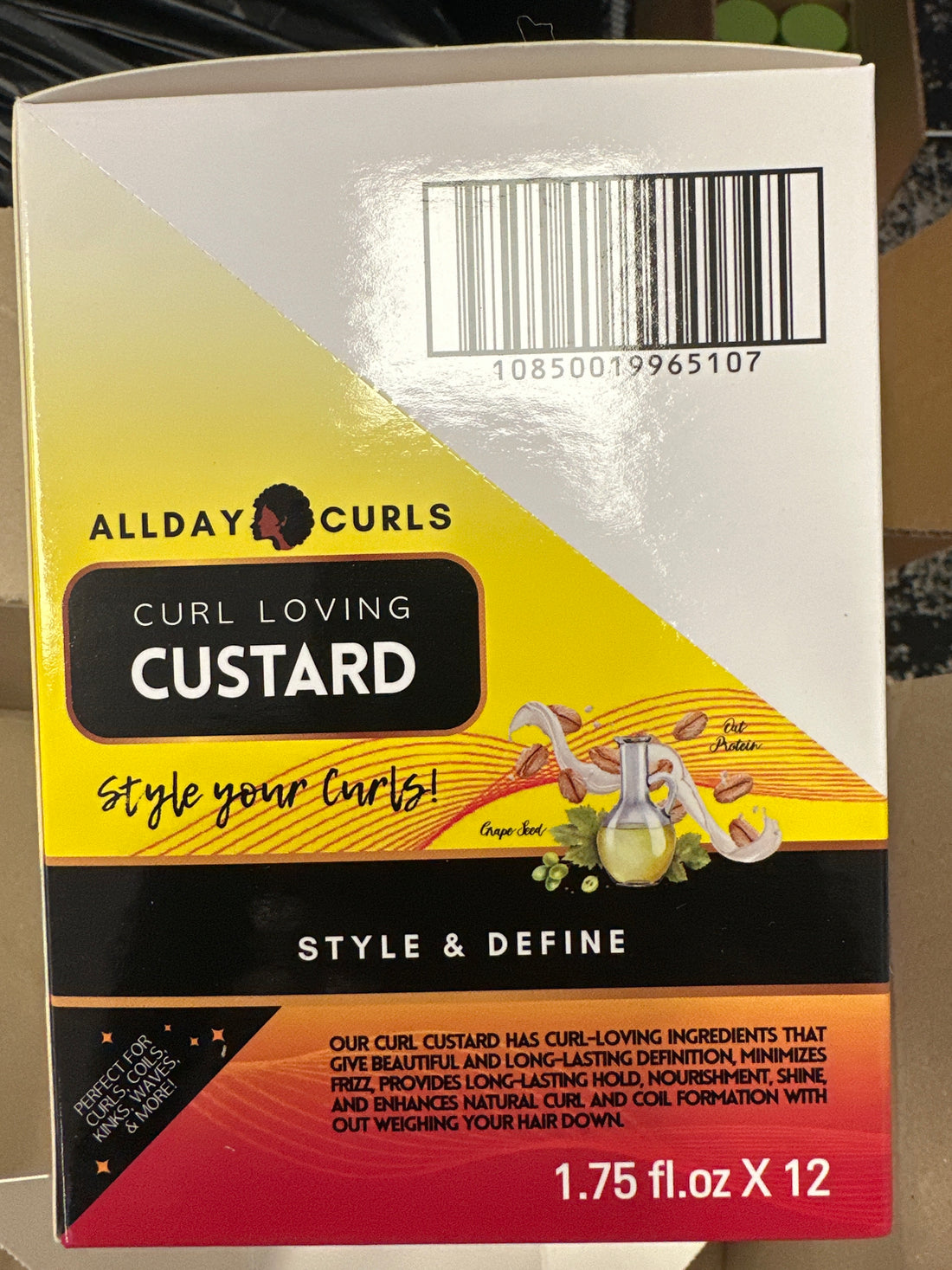 Allday Hair Curl Loving Custard