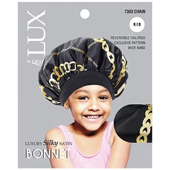M&M  LUX KID SILKY SATIN BONNET PATTERN