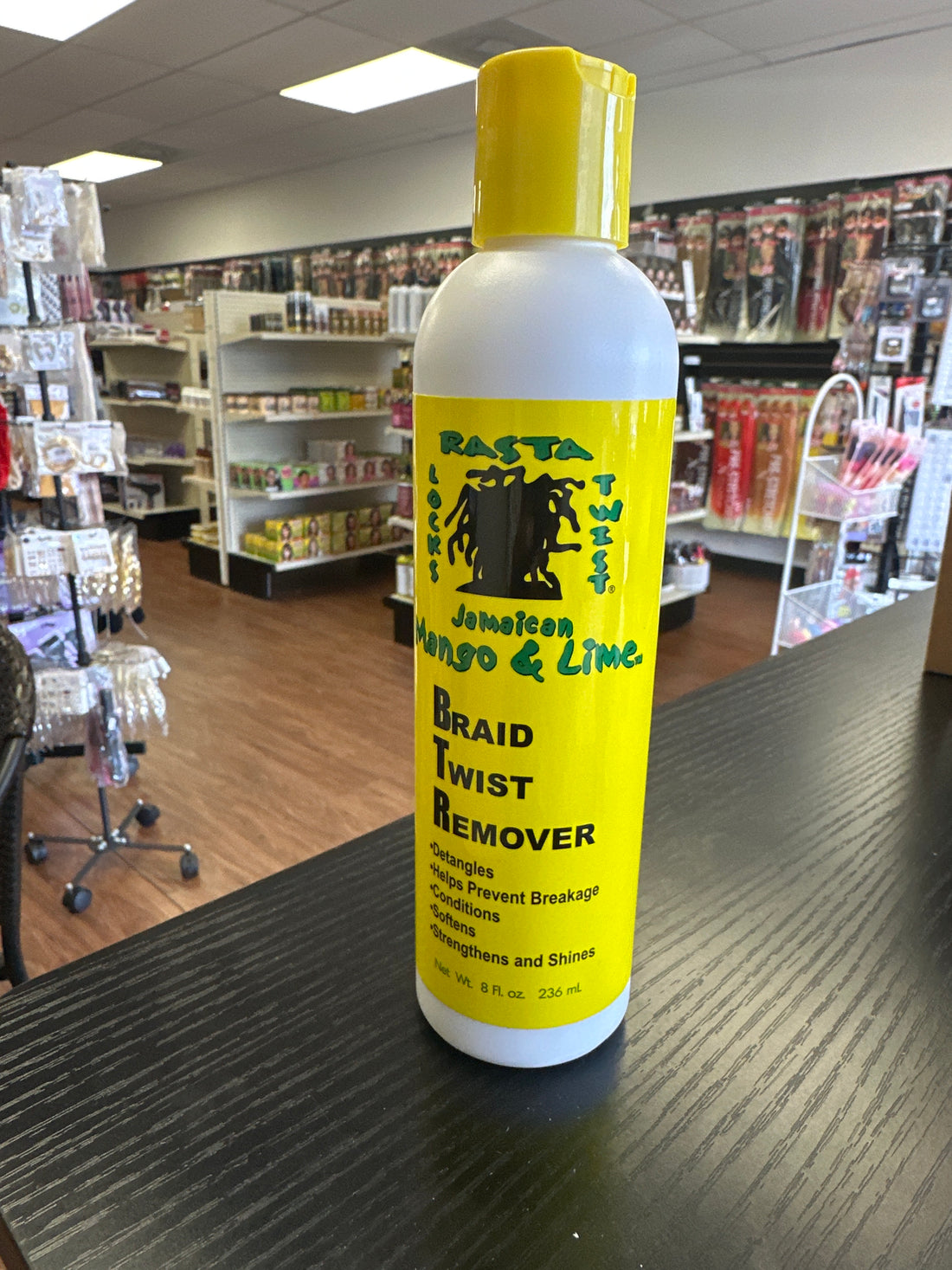 Jamaican mango lime, braid, and twist  hair remover