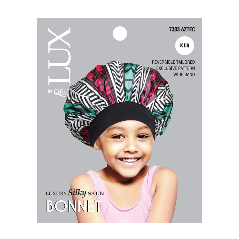 M&M  LUX KID SILKY SATIN BONNET PATTERN
