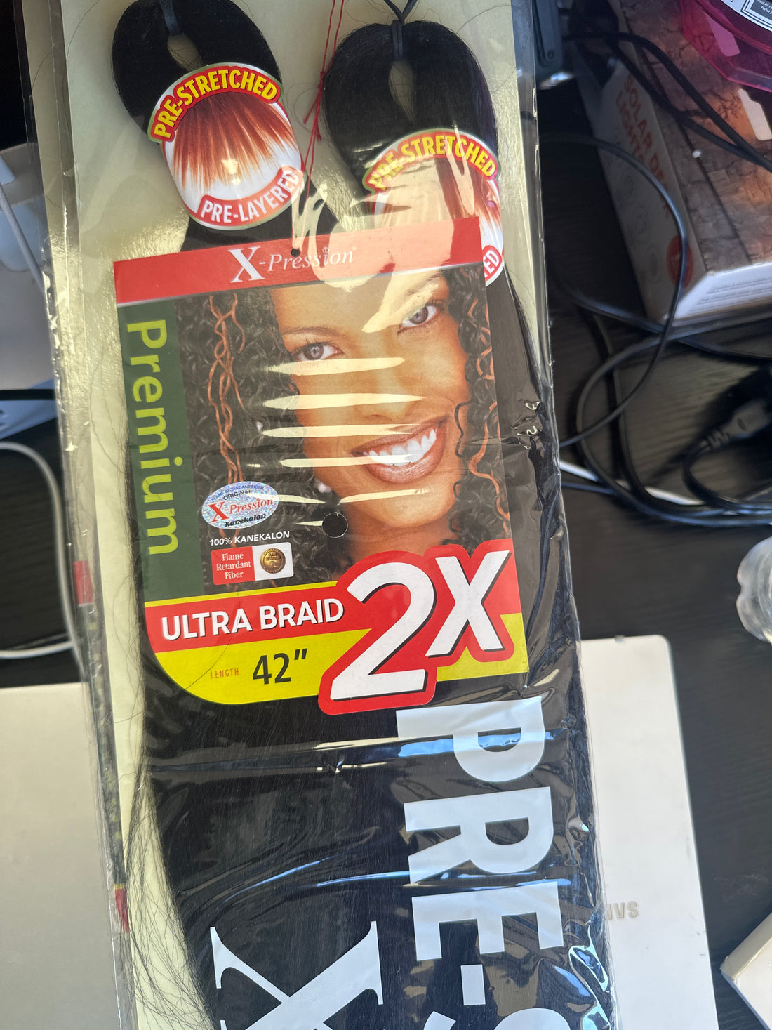 X-Pression 2x Pre-Stretched Braid 42” #1