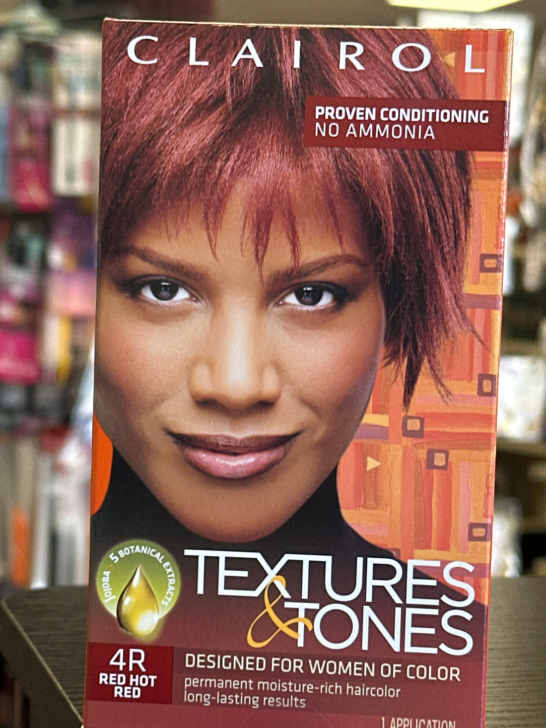 Clairol Hair Color 4R Red Hot