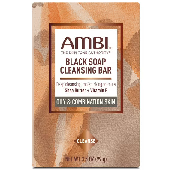 AMBI Black Soap Cleansing Bar 3.5oz