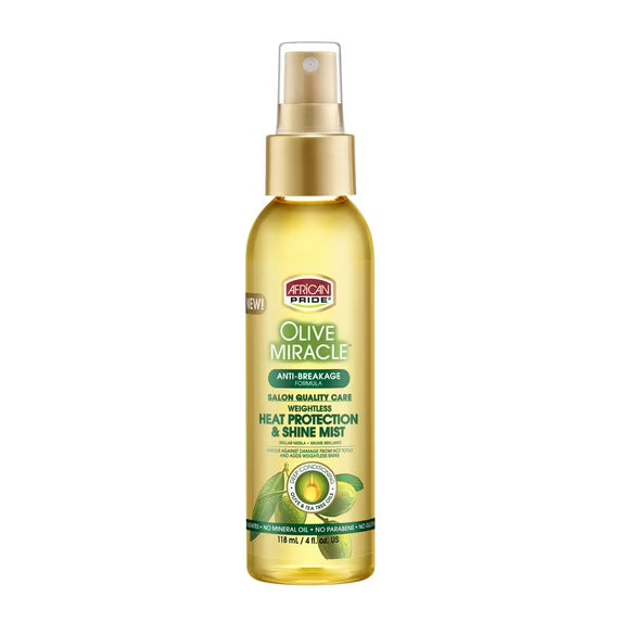 A/P DREAM OLIVE HEAT PROTECTION & SHINE MIST 4 OZ
