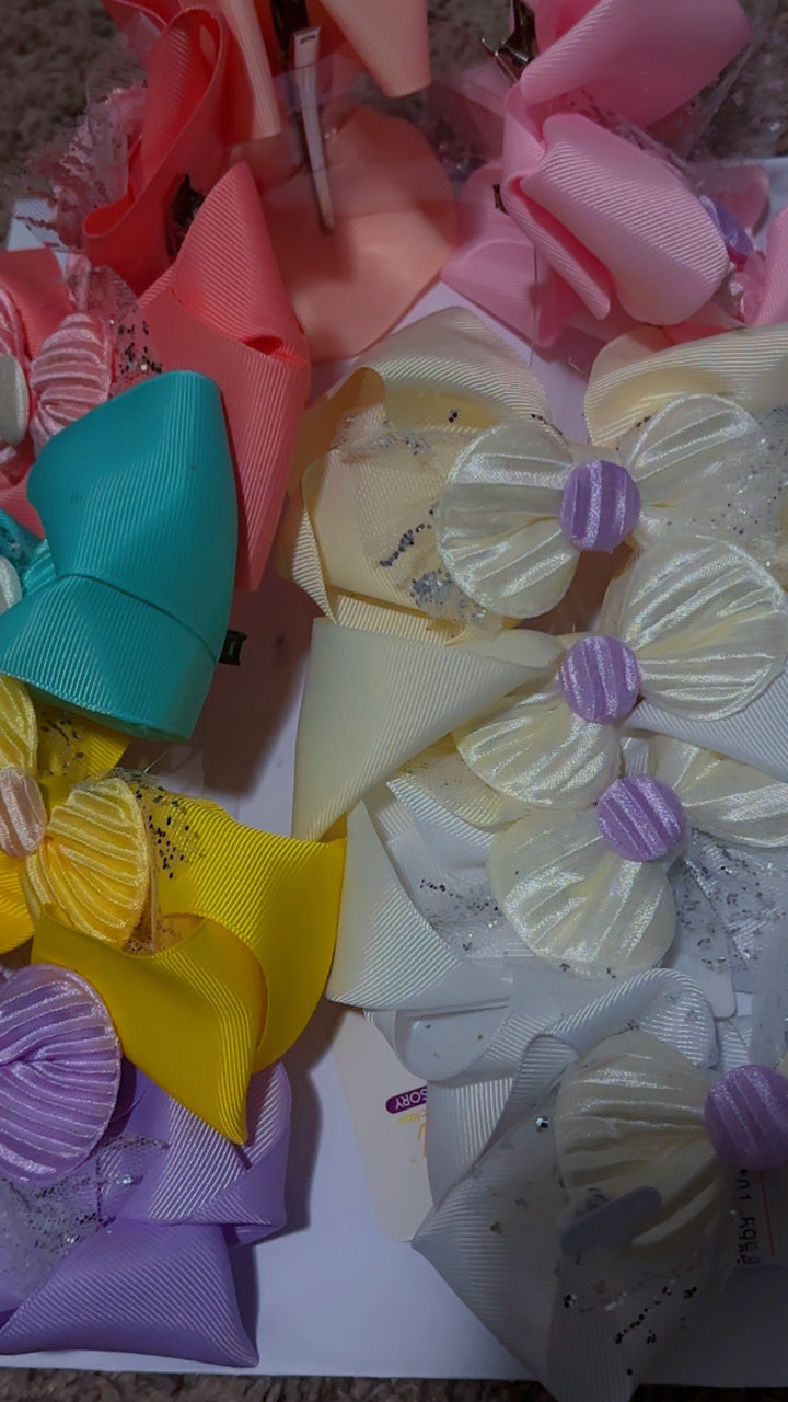 Hair Bow (Flower)