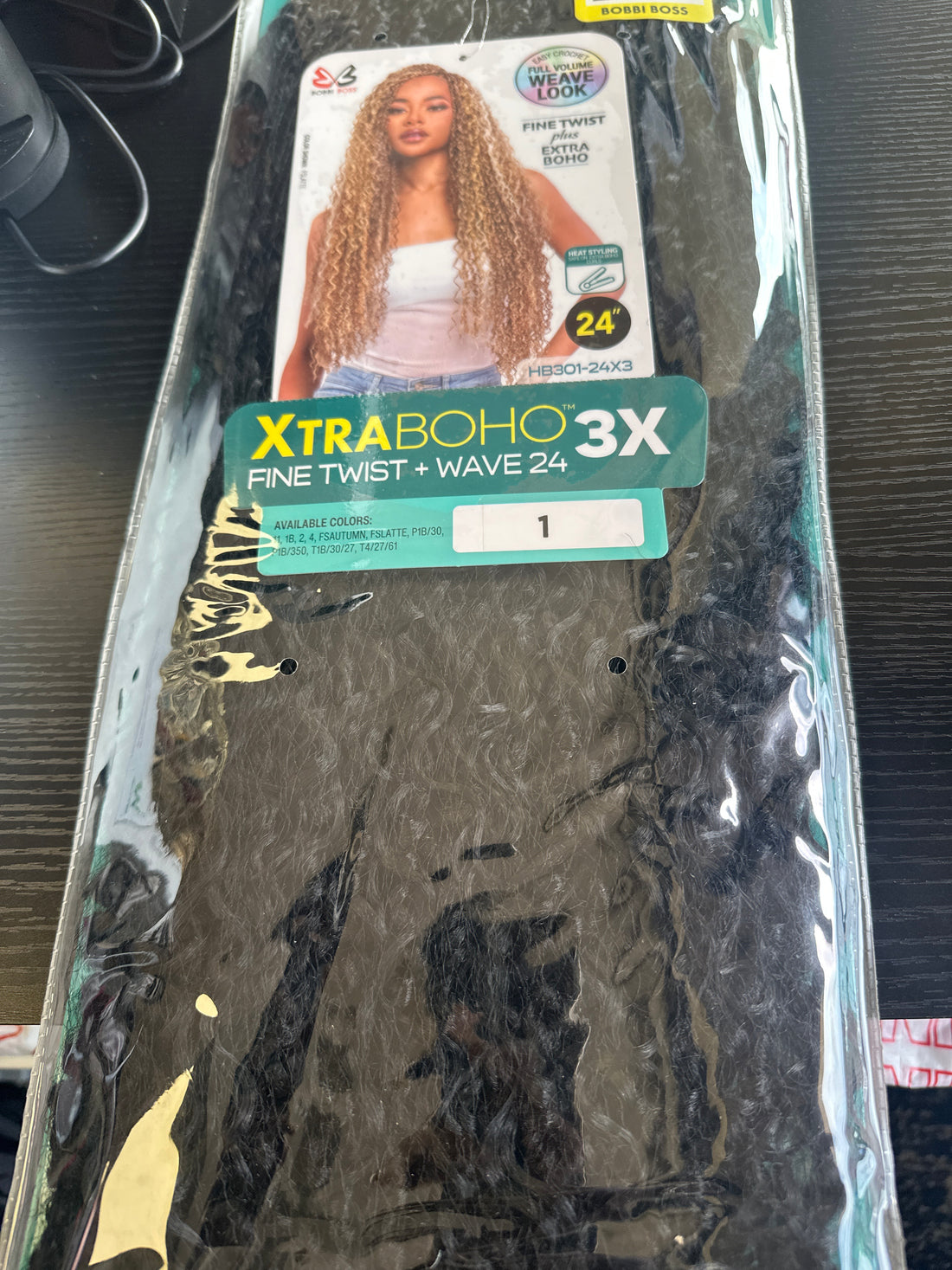 Bobbi Boss Xtra Boho 3x fine twist plus wave 24 inches (1)