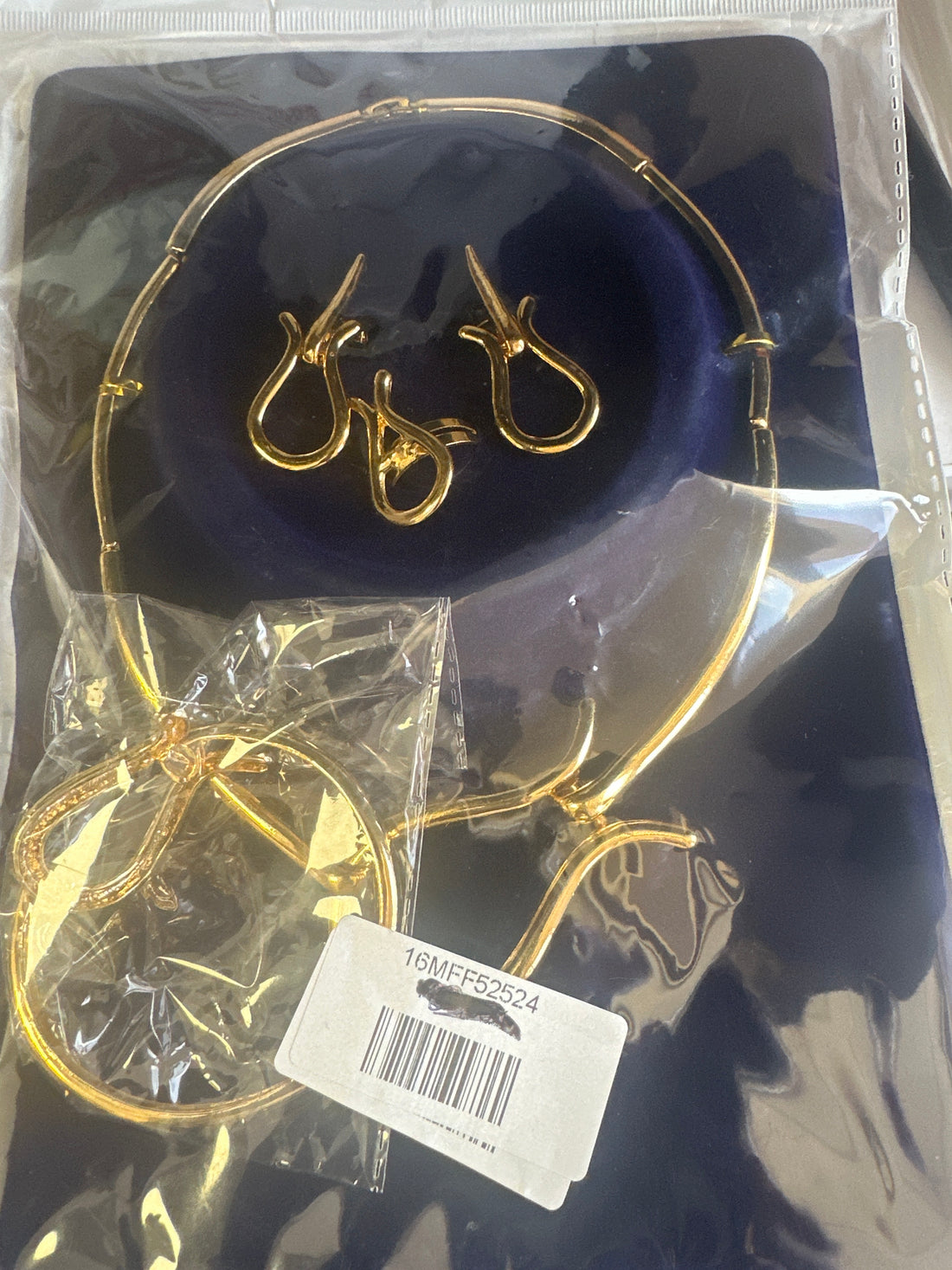 MFF Jewellery Set Braclet ,Earring and Necklace