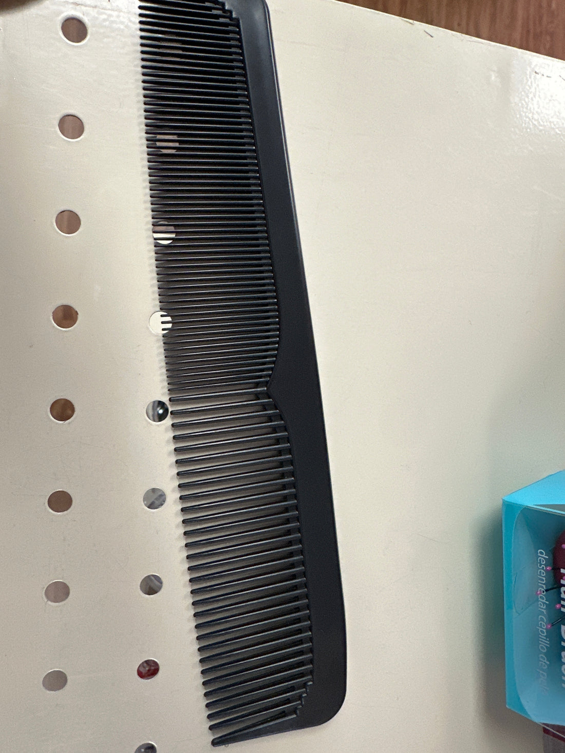 Large Bone Tail Black Comb