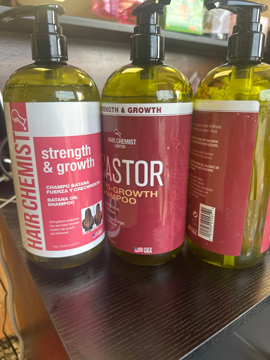 Hair Chemist Batana, straightening shampoo
