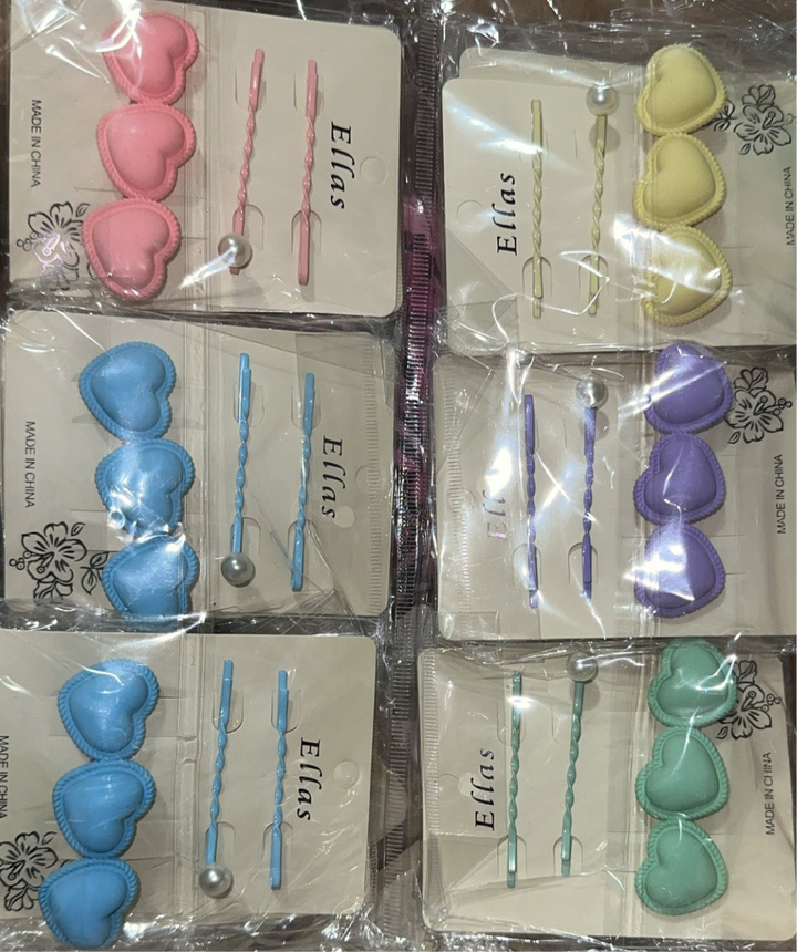 Love Shaped Hair Clip
