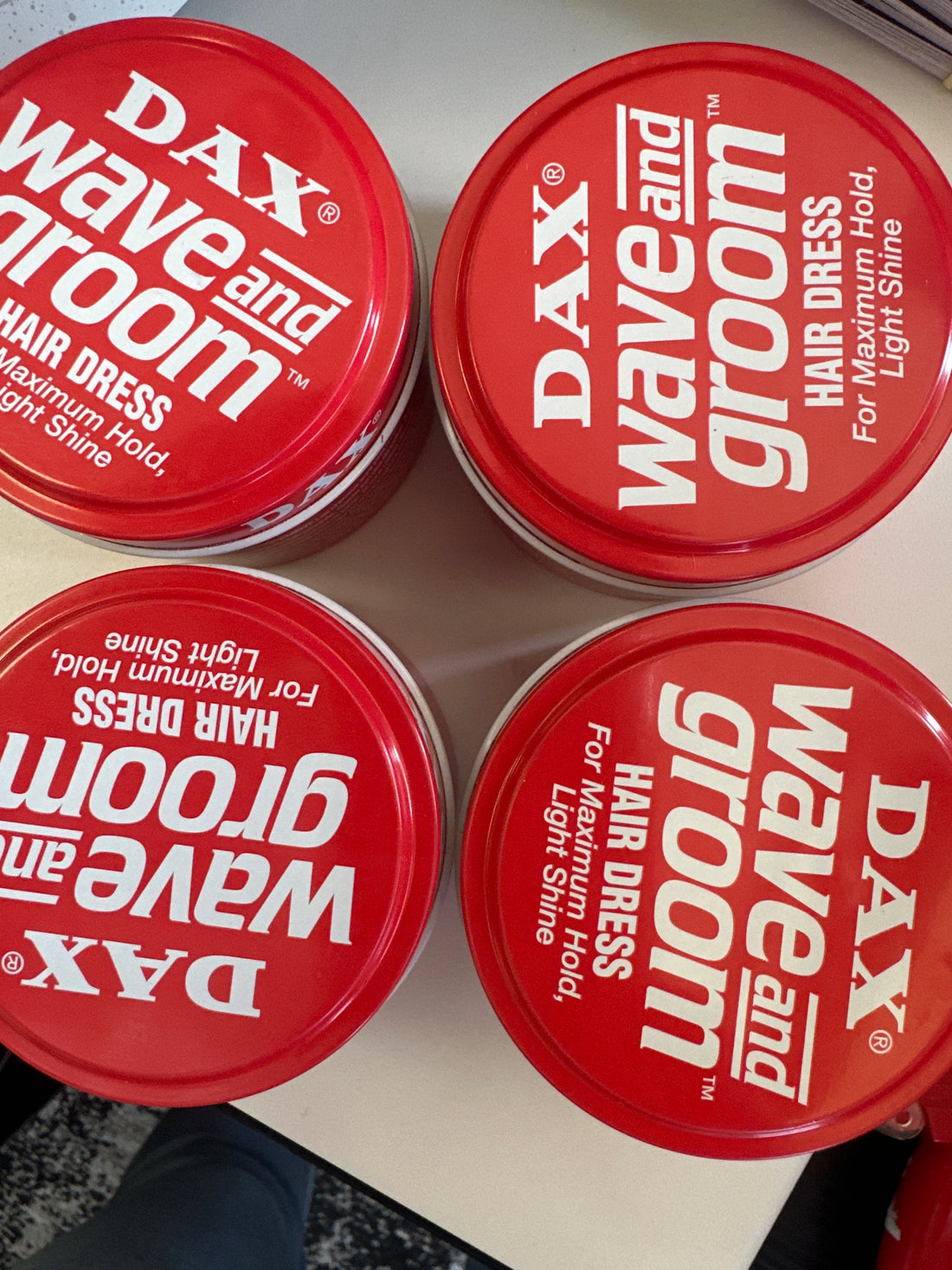 DAX space wave and groom Hair Dressing Pomade￼
