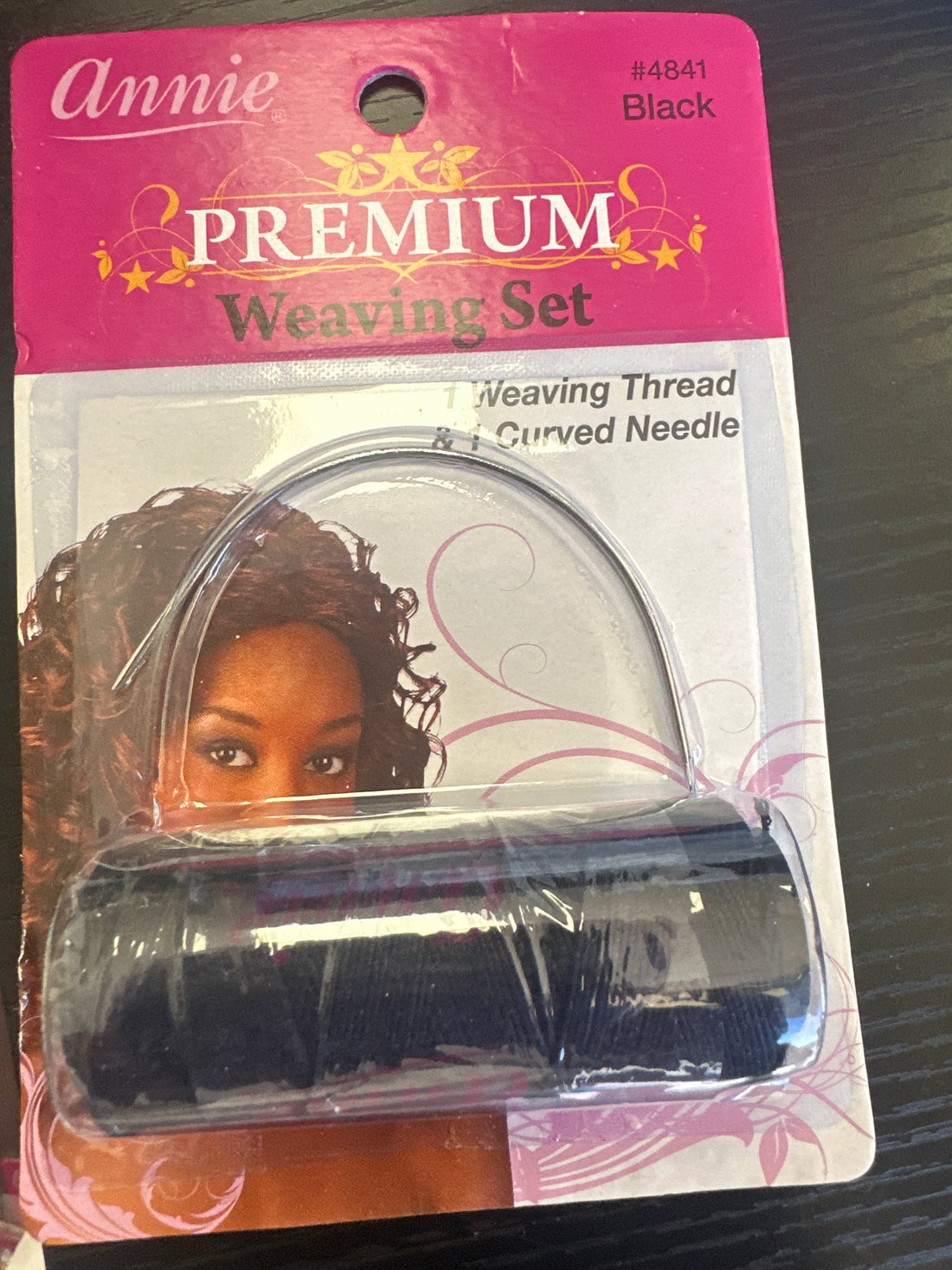 Annie Needle and Thread Black