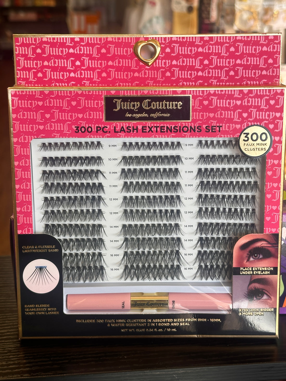 Juicy Couture 300pc Lash Extensions Set
