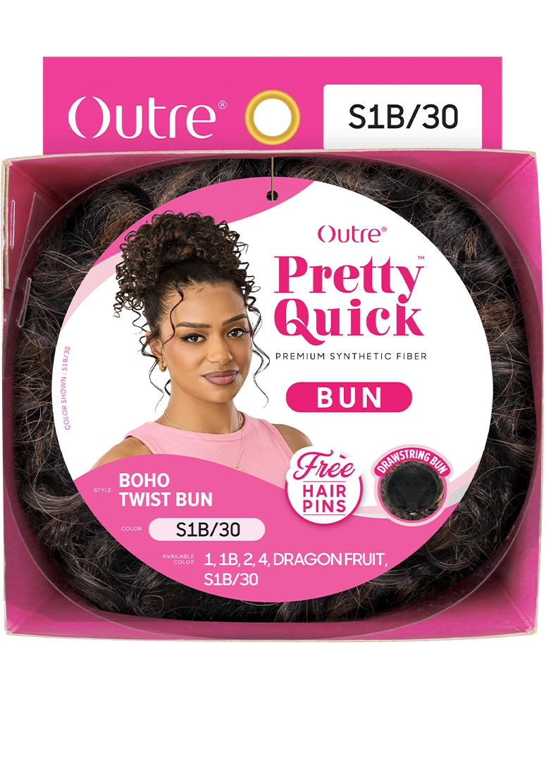 Outre Boho Twist Bun Pony Tail Hair #1