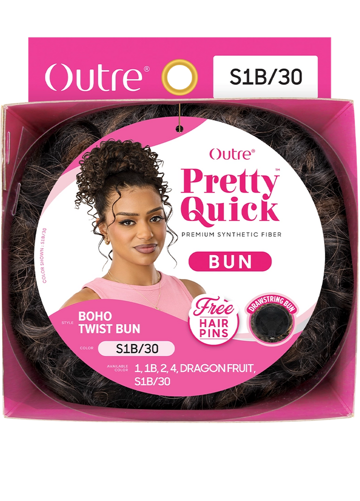 Outre Boho Twist Bun Pony Tail Hair #1