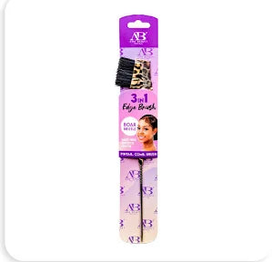 ANA BEAUTY EDGE BRUSH 3 IN 1 HEAT RESISTANT