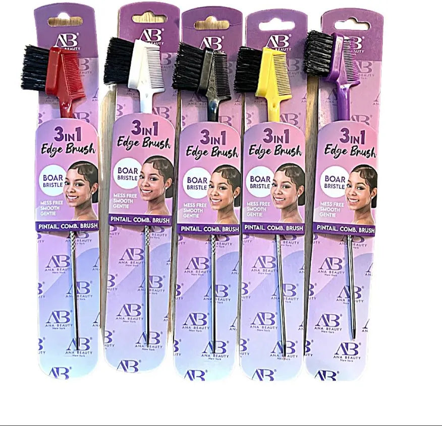 ANA BEAUTY EDGE BRUSH 3 IN 1 HEAT RESISTANT