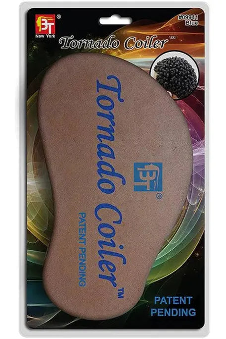 BT Tornado Coiler Hair Brush Sponge(Blue)