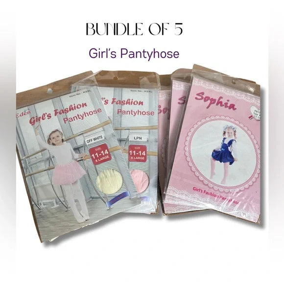 EDEN GIRLS PANTYHOSE MEDIUM LIGHT PINK