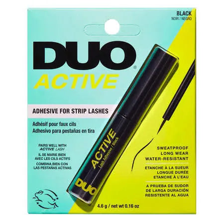 DUO ACTIVE STRIPLASH ADHESIVE 0.16 OZ 6 PC/PK #BLACK