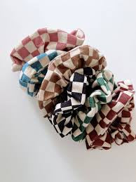 Plaid Scrunchies