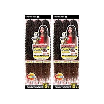 Motown Tress Thin Passion Twist Crochet 18”