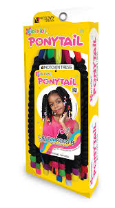 Motown Trees KidiKidi Candy Ring PonyTail 8”