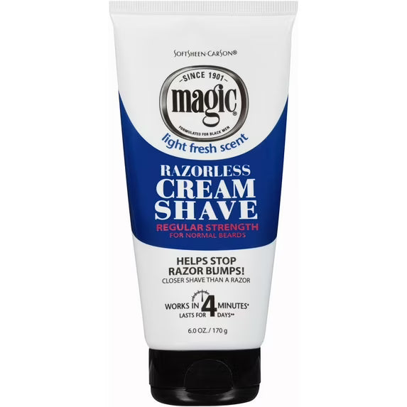 Magic Shave Creme 6oz Regular
