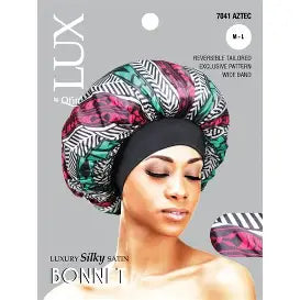 M&M LUX SILKY SATIN BONNET PATTERN REGULAR BAROQUE