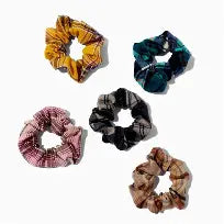 5 Piece AJ Scrunchies Pack