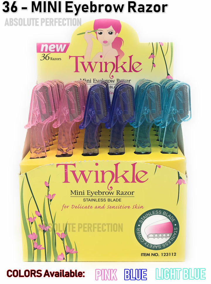Folding Eye Brow Razor Twinkle